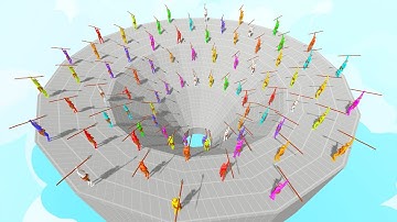 Battle Royale Challenge On The Funnel Map | Totally Accurate Battle Simulator TABS