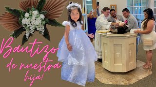 Bautizo de nuestra hija Sofia | Celebración y fiesta!