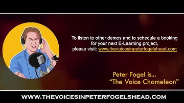 Peter Fogel "The Voice Chameleon