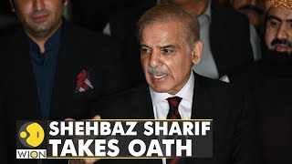 Shehbaz Sharif takes oath as 23rd Prime Minister of Pakistan | World Latest English News | WION