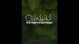 Сура Аль Ихлас Чтец Насыр Аль-Катами