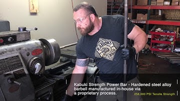 Kabuki Strength New Generation Bar Testing: Knurl | #BarbellTesting #StrengthGear