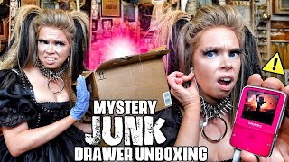 Mystery Box Unboxing   I Bought Someone's Junk Drawer!