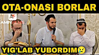 Ota-onasi borlar ham yo'qlar ham eshiting | Yig'lamay iloj yo'q | Sardor domla