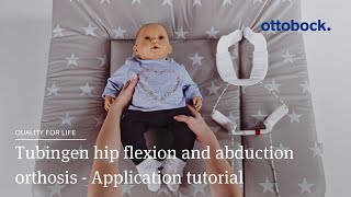 Tubingen hip flexion and abduction orthosis - Application tutorial | Ottobock