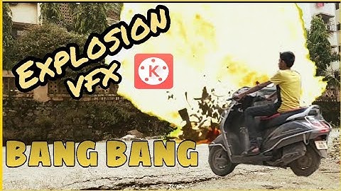 KINEMASTER EXPLOSION FX | USING AN ANDROID SMARTPHONE