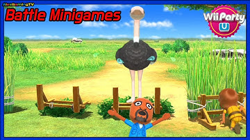 Wii Party U - Battle of Minigames ( Master CPU, Eng Sub ) Player Matt