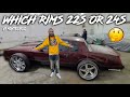 WHAT WHEELS LOOK BETTER FOR THE 87 MONTE CARLO 26S OR 22S