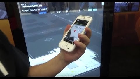 PAM wayfinding interactive kiosk - events wayfinding