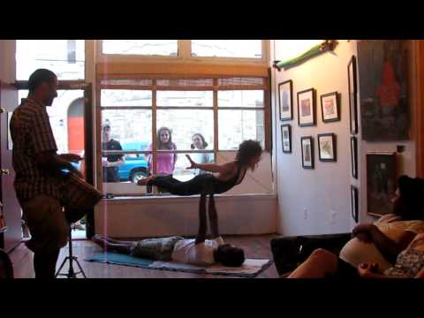 Acrobatic Yoga Performance -W- Coach Erin and Lex ...