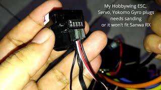 How to plug ESC, Servo on Sanwa Receiver | RX481 RX482 RX491 RX 493 RX472 RX461 and others