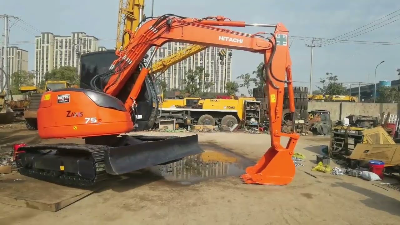 こじページ 2023 HITACHI ZX75 For Sale - YouTube