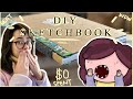 DIY SKETCHBOOK - using things you probably already have!