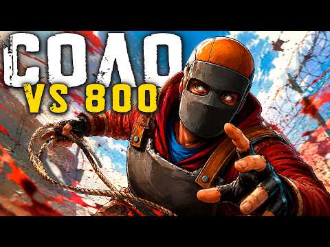 БЕЛЫЙ АД! 48 ЧАСОВ СОЛО среди 800 ИГРОКОВ в Раст/Rust