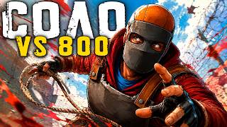 БЕЛЫЙ АД! 48 ЧАСОВ СОЛО среди 800 ИГРОКОВ в Раст/Rust