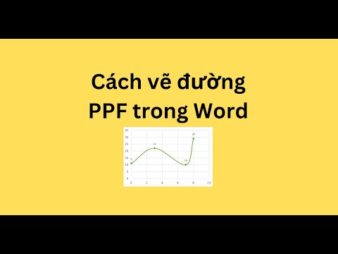 #2023 Cách vẽ đường PPF trong Word