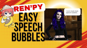 Easily Make Comic Book Style Speech Bubbles in Ren