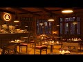 Rainy Coffee Shop Ambience with Calm Jazz Music and Rain Sounds for Sleep, Relax and Study