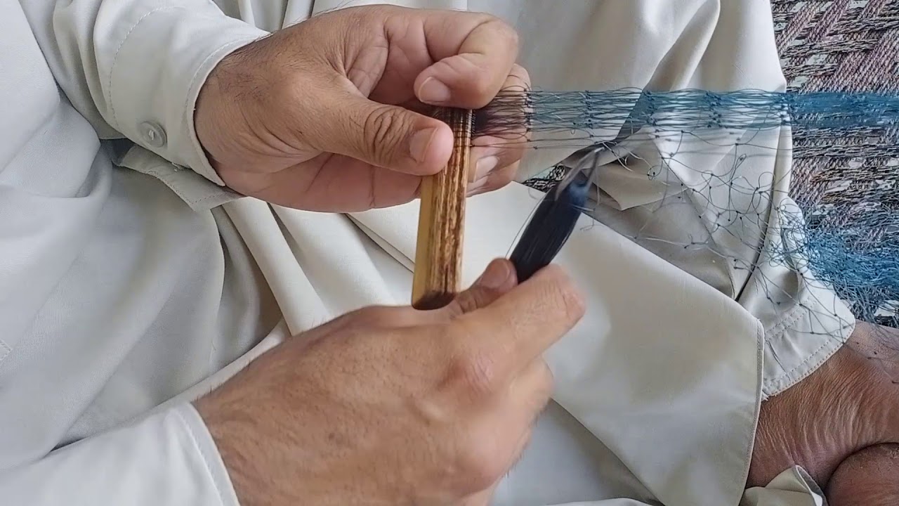 Four kinds of fishing net knots YouTube