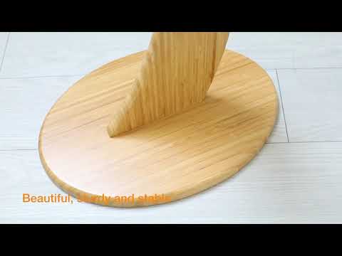Pax Naturae Wooden Guitar Stand - Compact, Simple and Portable Guitar 2