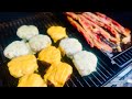 Smoked Bacon Cheeseburgers (Low and Slow on the Smoker)