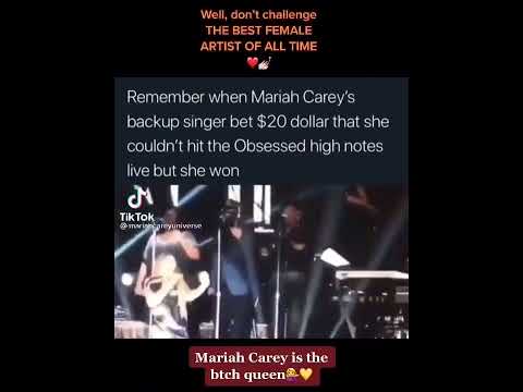 Video: Mariah Careys röst, ben försäkrade för 70 miljoner dollar