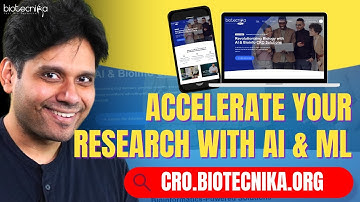 Accelerate Your Research with AI & ML! I CRO.Biotecnika.org