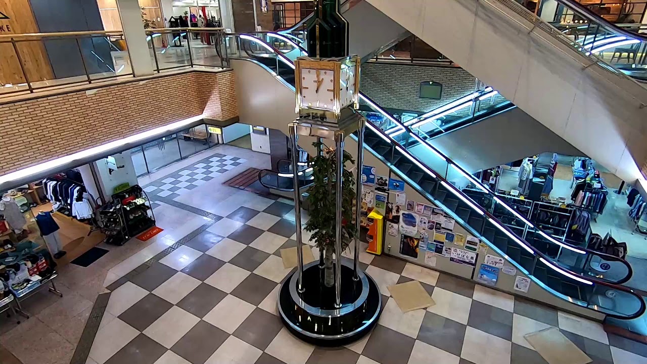 【散歩動画】長野県茅野市 茅野駅前 ベルビア からくり時計 平沢進作曲 【GoProHero7Black】