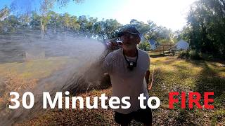 Prepared for a Wildfire with Harbor Freight Predator Trash Water Pump
