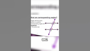 Congruent Angles - Understanding Corresponding Angles and Their Equality