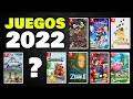 estos JUEGOS VAN A LLEGAR a TU NINTENDO SWITCH en 2022 🔥