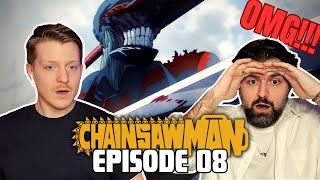 WHAT JUST HAPPENED? | Chainsaw Man, Ep 8 | REACTION + Closing | First Time Watching | チェンソーマン | キスの味