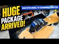IT'S HERE! B&W 5th Wheel to Gooseneck Adapter has arrived! UNBOXING and Overview!