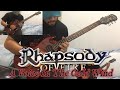 Rhapsody of fire  a voice in the cold wind  full guitar cover