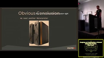 NolaCon 2017 GBD04 Designing and Implementing a Universal Meterpreter Payload Brent Cook