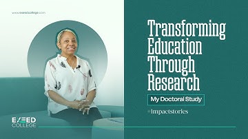 Transforming Education Through Research | Doctoral Study | Michelle Hinds