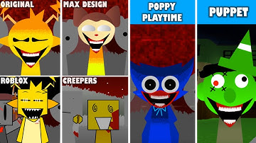 EVERY Monster VOICE From Incredibox SPRUNKI RETAKE! All New Mod Versions Comparison