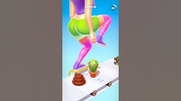 Heel Step Smash Level - 26 Gameplay All Level Walkthrough iOS, Android Game #shorts
