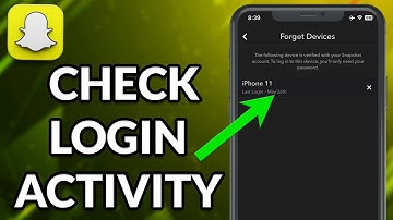 How To Check Your Login Activity On Snapchat