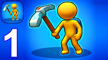 Uncharted Abyss - Gameplay Walkthrough Part 1 Stickman Dig Deep (iOS, Android)