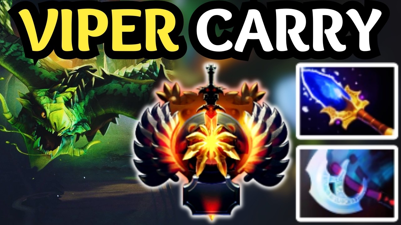🔥 NEW META VIPER — CARRY DOMINATION & MAP CONTROL | DOTA 2 🔥