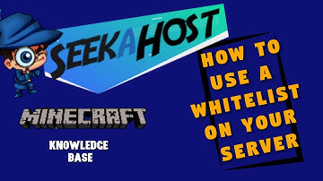 How To Use A Whitelist On Minecraft Servers