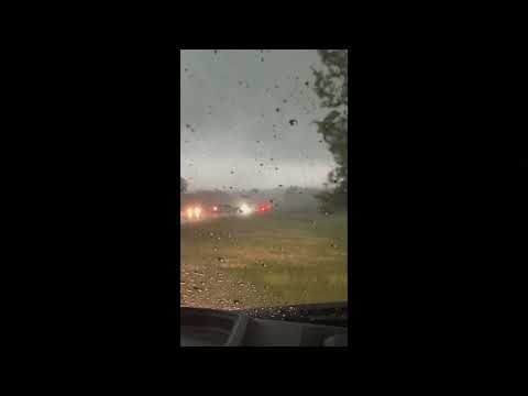 Tennessee couple record fatal tornado from car: Dear Lord please spare us
