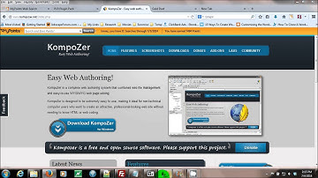 Kompozer HTML Editor Review