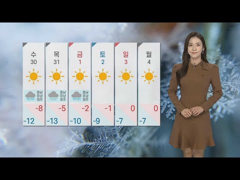 [날씨] 내일 전국 비·눈…찬 바람 불며 매서운 한파 / 연합뉴스TV (YonhapnewsTV)