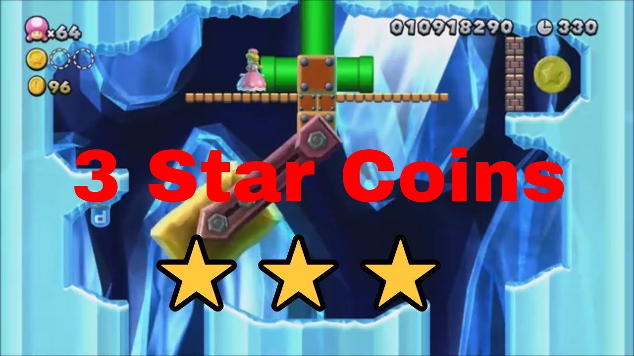Superstar Road4 Hammerswing Caverns 3 Star Coin Guide ⭐⭐⭐ New Super