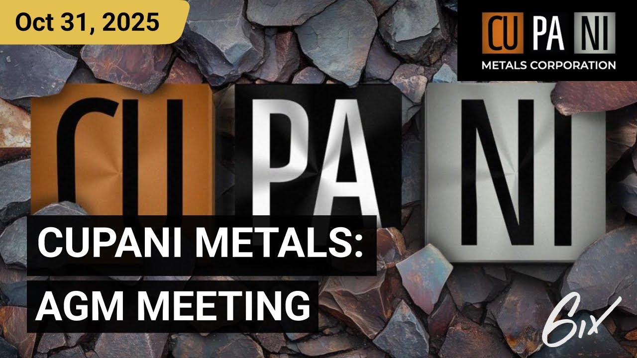 CUPANI Metals: AGM Meeting | CUPANI Metals