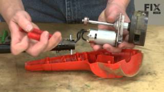 Black and Decker String Trimmer Repair  How to replace the Dowel Pin
