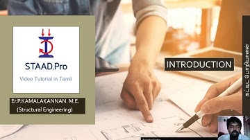 Staad Pro Video Tutorial For beginners - Introduction 1