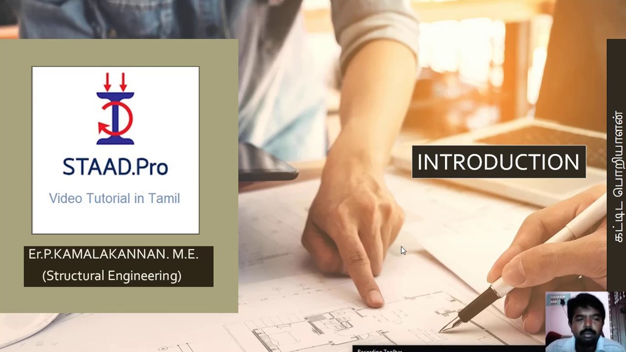 Staad Pro Video Tutorial For beginners - Introduction 1 - YouTube